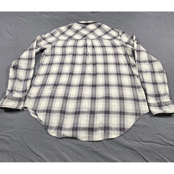 Mudd Flannel Shirt Check Pattern Womens Large - Picture 4 of 13
